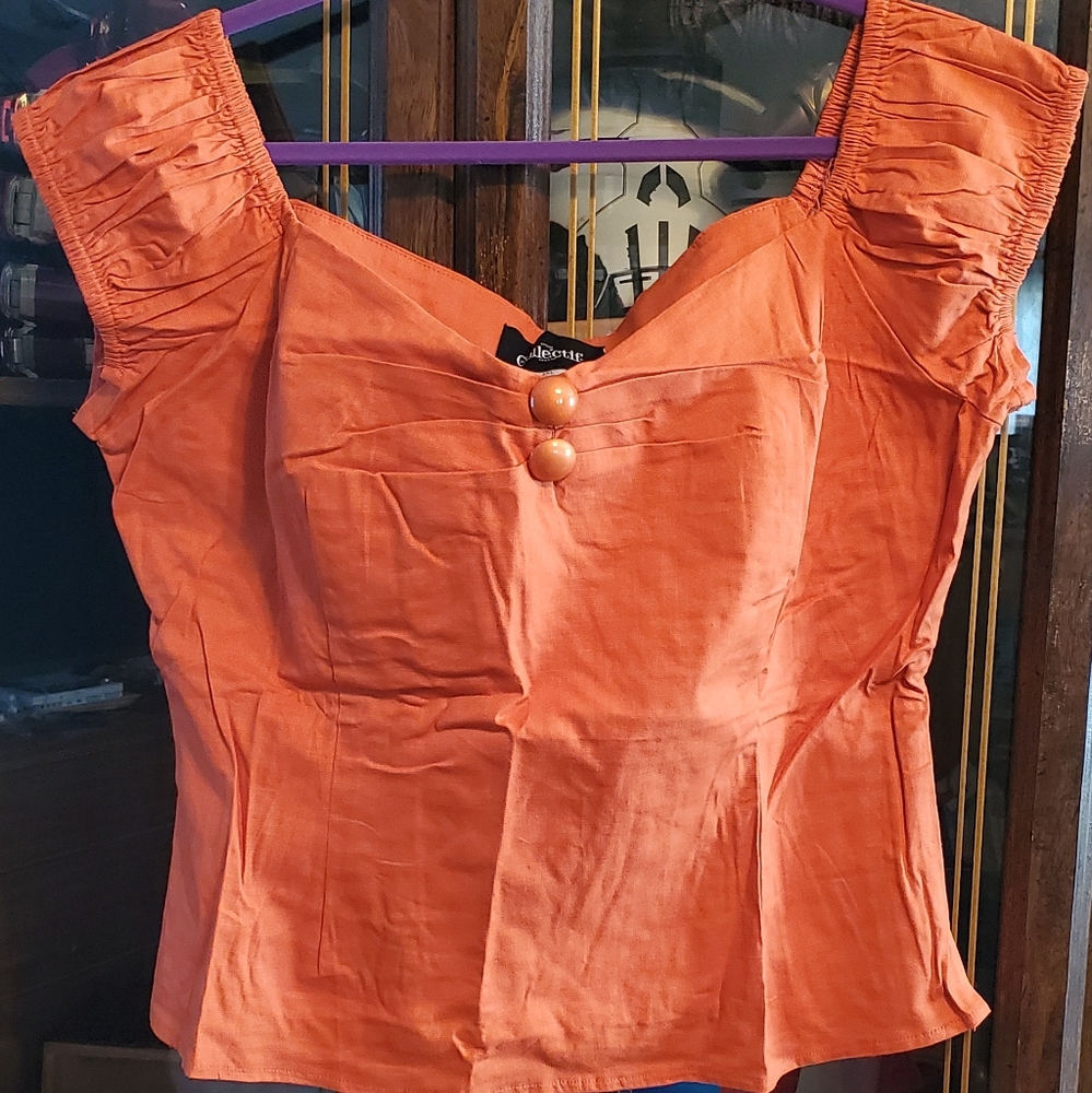 Collectif orange Top